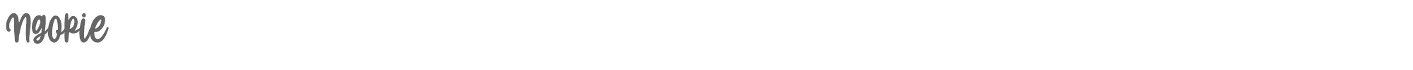 Ngopie Ngopie Script.ttf font preview
